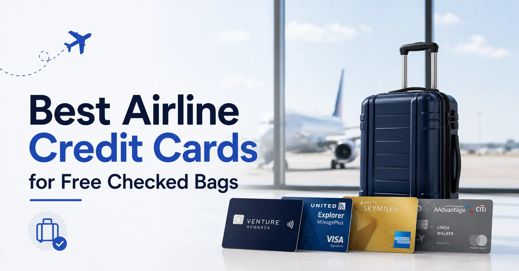 Best Airline Credit Cards for Free Checked Bags